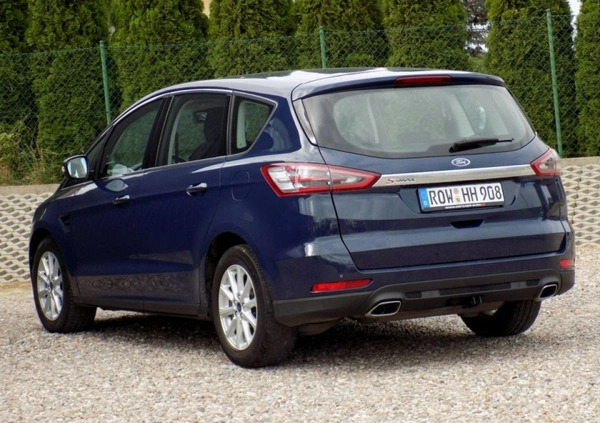 Ford S-Max cena 62999 przebieg: 216000, rok produkcji 2017 z Zielona Góra małe 667